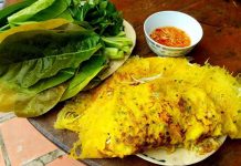 Bánh xèo đặc sản là món ăn phổ biến ở Châu Á
