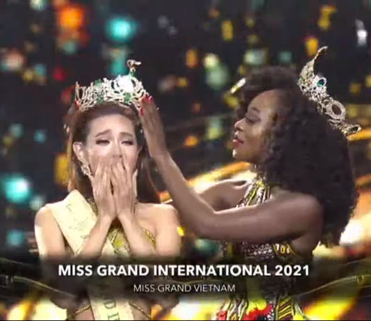 Thùy Tiên đăng quang Hoa hậu Hòa Bình quốc tế 2021, làm nên lịch sử cho nhan sắc Việt Nam
