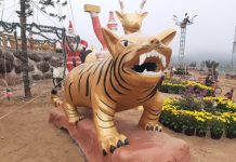 Cười đau bụng với tạo hình linh vật Hổ ở các địa phương