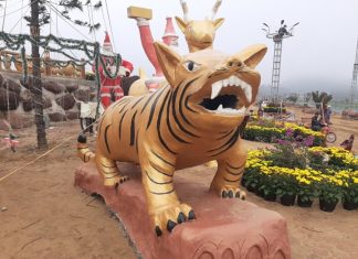 Cười đau bụng với tạo hình linh vật Hổ ở các địa phương