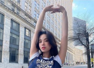 Người mẫu Hàn Quốc diện mốt “đuôi cá voi” trên đường phố Mỹ dù có thể bị phạt Người mẫu Hàn Quốc