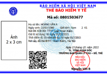 Thẻ bảo hiểm y tế mẫu mới áp dụng từ ngày 11/2/2022