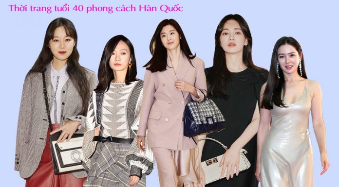 Thời trang tuổi 40 phong cách của 5 sao nữ Hàn Quốc