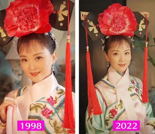 “Tình nhi” Vương Diễm biến hình gây bão ở tuổi 48